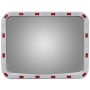 Rectangular convex traffic mirror with reflectors 60 x 80cm by vidaXL, Road and traffic signs - Ref: Foro24-141683, Price: 20...