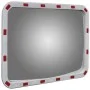 Rectangular convex traffic mirror with reflectors 60 x 80cm by vidaXL, Road and traffic signs - Ref: Foro24-141683, Price: 19...