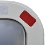 Rectangular convex traffic mirror with reflectors 60 x 80cm by vidaXL, Road and traffic signs - Ref: Foro24-141683, Price: 20...