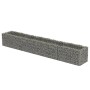 Gabionenbett aus Stahl 360x50x50 cm von vidaXL, Töpfe und Pflanzgefäße - Ref: Foro24-143561, Preis: 92,92 €, Rabatt: %