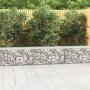 Muro de gaviones con cubiertas acero galvanizado 300x50x50 cm de vidaXL, Paneles de vallas - Ref: Foro24-143591, Precio: 79,5...