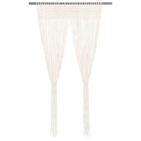 Makramee-Baumwollvorhang 140x240 cm von vidaXL, Vorhänge und Gardinen - Ref: Foro24-133874, Preis: 39,47 €, Rabatt: %