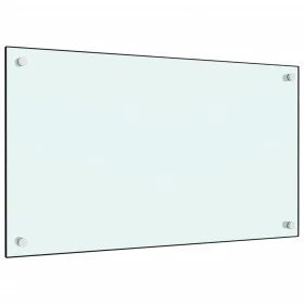 Spritzschutz für die Küche, weißes Hartglas, 70 x 40 cm von vidaXL, Küchengeräte und Utensilien - Ref: Foro24-249451, Preis: ...