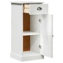 Armario de Baño con cajón VIGO Blanco 37.5 x 34 x 80 cm