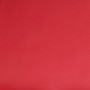 Sillón reclinable de cuero sintético rojo