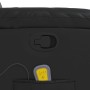 Sillón de masaje reclinable cuero sintético negro