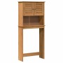 Armario para lavadora VIGO Marrón miel 72.5 x 27 x 161 cm