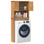 Armario para lavadora VIGO Marrón miel 72.5 x 27 x 161 cm