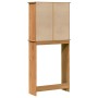 Armario para lavadora VIGO Marrón miel 72.5 x 27 x 161 cm