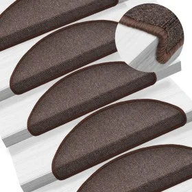 Stair mats 15 units coffee brown 65x24x4 cm by vidaXL, Stair mats - Ref: Foro24-133888, Price: 67,92 €, Discount: %