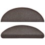 Stair mats 15 units coffee brown 65x24x4 cm by vidaXL, Stair mats - Ref: Foro24-133888, Price: 69,13 €, Discount: %