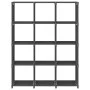 12-cube gray fabric shelf 103x30x141 cm by vidaXL, Bookcases and shelves - Ref: Foro24-322616, Price: 43,27 €, Discount: %