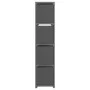 12-cube gray fabric shelf 103x30x141 cm by vidaXL, Bookcases and shelves - Ref: Foro24-322616, Price: 43,27 €, Discount: %