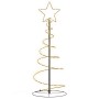 VidaXL LED para árbol de Navidad 80 LED blanco cálido 120 cm