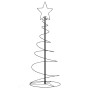 VidaXL LED para árbol de Navidad 80 LED blanco cálido 120 cm