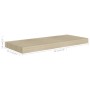 Oak color MDF floating wall shelf 60x23.5x3.8 cm by vidaXL, Shelves and shelves - Ref: Foro24-323874, Price: 22,42 €, Discoun...