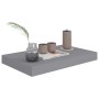 Schwebendes Wandregal MDF grau 40x23x3,8 cm von vidaXL, Regale und Regale - Ref: Foro24-323847, Preis: 19,84 €, Rabatt: %