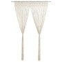 Cortina de macramé algodón 140x240 cm de vidaXL, Cortinas y visillos - Ref: Foro24-323975, Precio: 50,31 €, Descuento: %