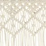 Macramé curtain cotton 140x240 cm by vidaXL, Curtains and curtains - Ref: Foro24-323975, Price: 47,40 €, Discount: %