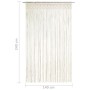 Macramé curtain cotton 140x240 cm by vidaXL, Curtains and curtains - Ref: Foro24-323975, Price: 50,31 €, Discount: %