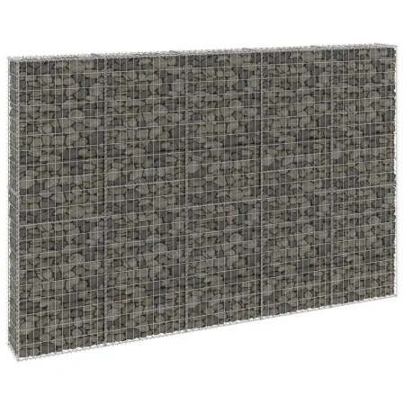 Muro de gaviones con cubiertas acero galvanizado 300x30x200 cm de vidaXL, Paneles de vallas - Ref: Foro24-147823, Precio: 235...