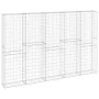 Muro de gaviones con cubiertas acero galvanizado 300x30x200 cm de vidaXL, Paneles de vallas - Ref: Foro24-147823, Precio: 235...