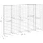 Muro de gaviones con cubiertas acero galvanizado 300x30x200 cm de vidaXL, Paneles de vallas - Ref: Foro24-147823, Precio: 235...