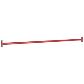 Red steel gymnastics horizontal bar 125 cm by vidaXL, Structures for outdoor games - Ref: Foro24-93198, Price: 20,80 €, Disco...