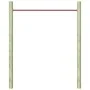 Red steel gymnastics horizontal bar 125 cm by vidaXL, Structures for outdoor games - Ref: Foro24-93198, Price: 19,32 €, Disco...
