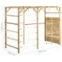 Klettergerüst imprägniertes Kiefernholz 240x100x170 cm von vidaXL, Strukturen für Spiele im Freien - Ref: Foro24-3059954, Pre...
