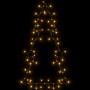 Luces de Navidad Silueta de Árbol 80 LEDs blanco cálido