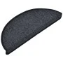 Alfombrillas de escalera 10 unidades gris antracita 65x24x4 cm de vidaXL, Alfombrillas para escalones - Ref: Foro24-149751, P...
