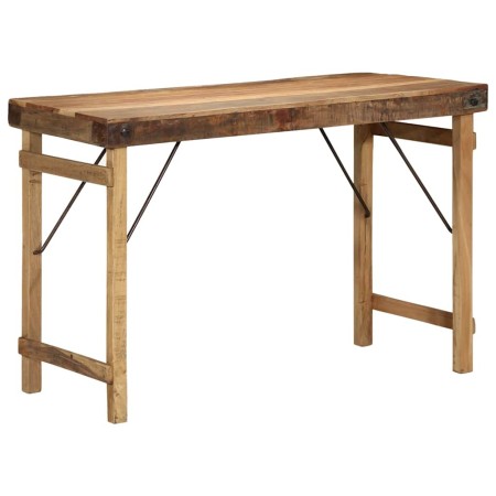 Mesa de Comedor Marrón 110 x 55 x 76 cm madera maciza reciclada en Mesas de cocina y de comedor | Comprar online en Foro24