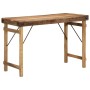 Mesa de Comedor Marrón 110 x 55 x 76 cm madera maciza reciclada en Mesas de cocina y de comedor | Comprar online en Foro24