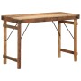 Mesa de Comedor Marrón 110 x 55 x 76 cm madera maciza reciclada en Mesas de cocina y de comedor | Comprar online en Foro24