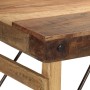Mesa de Comedor Marrón 110 x 55 x 76 cm madera maciza reciclada en Mesas de cocina y de comedor | Comprar online en Foro24