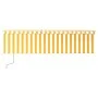 Toldo automático retráctil con persiana amarillo y blanco 5x3 m de vidaXL, Toldos - Ref: Foro24-3069348, Precio: 507,73 €, De...