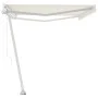 Cremefarbene automatische Standmarkise 500x300 cm von vidaXL, Markisen - Ref: Foro24-3069587, Preis: 612,89 €, Rabatt: %