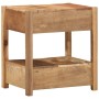 Mesa lateral Marrón 43 x 32 x 46 cm Madera maciza recuperada