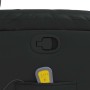 Sillón de masaje reclinable cuero sintético negro