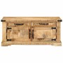 Mesa de Café Marrón 90 x 50 x 40 cm Madera maciza de Mango