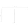 Automatische Bodenmarkise anthrazitgrau 500x300 cm von vidaXL, Markisen - Ref: Foro24-3069589, Preis: 597,17 €, Rabatt: %