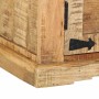 Vitrina Marrón 55 x 35 x 70 cm Madera de mango rugosa