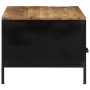 Mesa de Café Marrón 90 x 50 x 40 cm Madera maciza de Mango