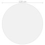 Protector de mesa PVC transparente Ø 120 cm 1,6 mm