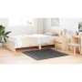 Alfombra Shaggy Antideslizante Gris oscuro 120 x 120 cm PP