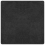 Alfombra Shaggy Antideslizante Gris oscuro 160 x 160 cm PP
