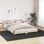 Alfombra Shaggy Antideslizante Gris oscuro 240 x 340 cm PP