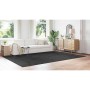 Alfombra Shaggy Antideslizante Gris oscuro 240 x 340 cm PP
