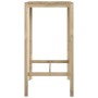Impregnated pine wood bar table 60x60x110 cm by vidaXL, Garden tables - Ref: Foro24-318219, Price: 68,28 €, Discount: %